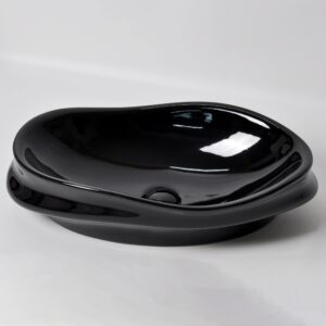 Luxury Wavy Design Counter-top basin